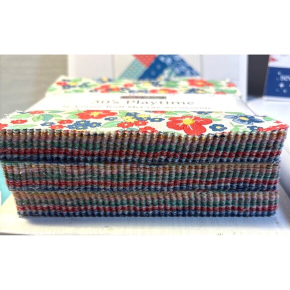 Five Stars Tablerunner Quilt Kit Pattern Woven Star Foundation Paper Moda Charm - Picture 3 of 10